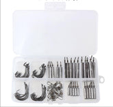 Fishing Weights, Pencil Drop Shot Fishing Sinkers, 85Pcs/90Pcs with Glowing Fishing Beads Assortment Kit- 3.5g 5g 7g 10g 14g 20g